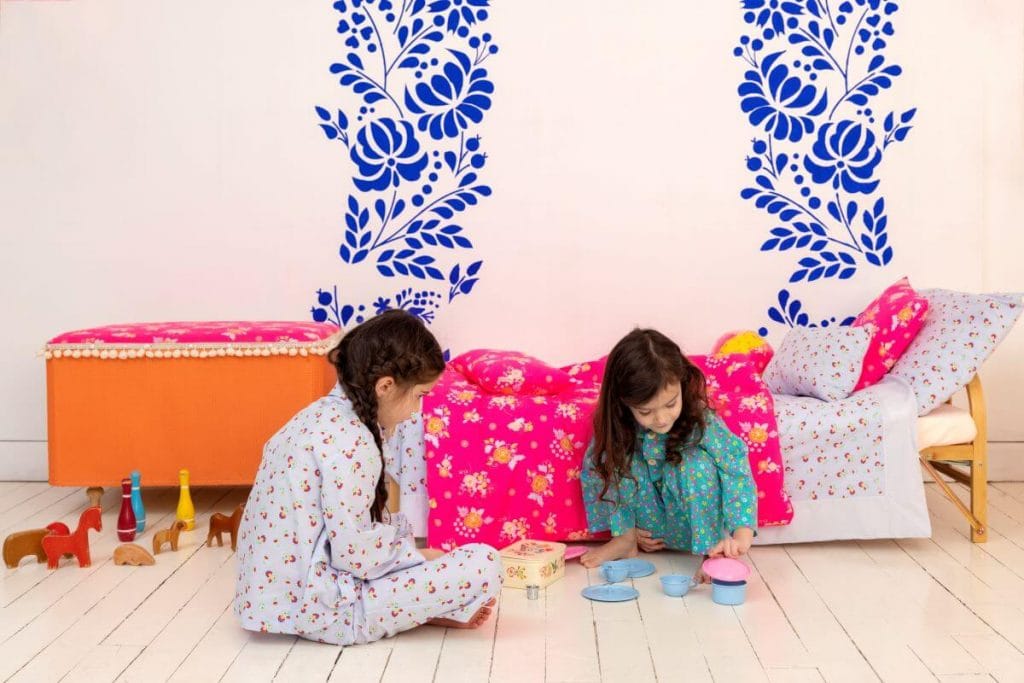 coton imprime petit pan