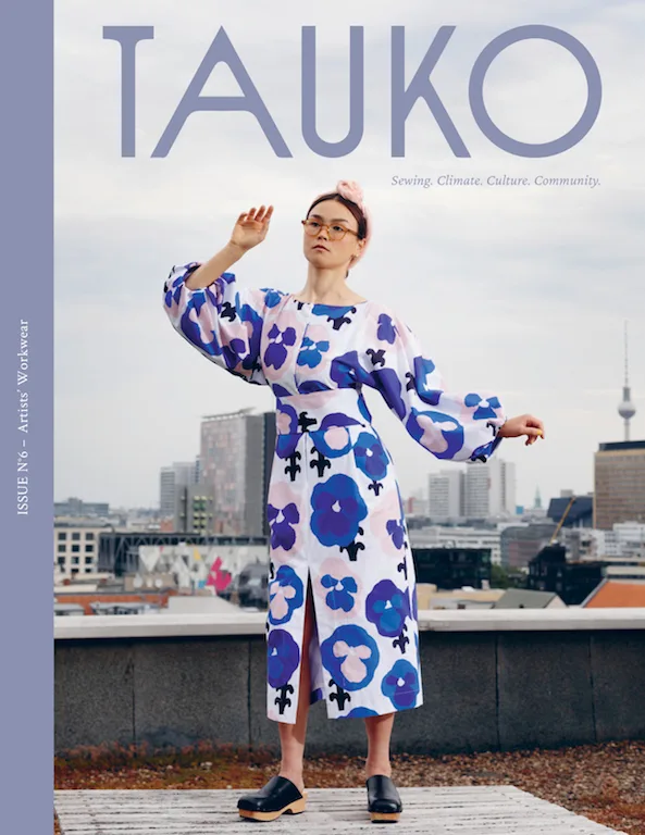 Tauko magazine de couture numero 6 couverture