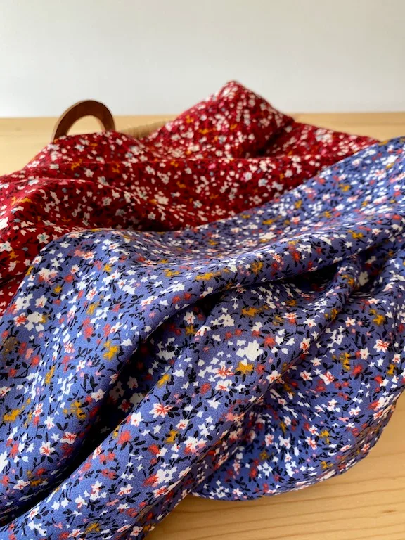 viscose fleurie tissu katia fabrics