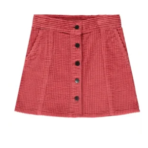 jupe trapeze velours cotele