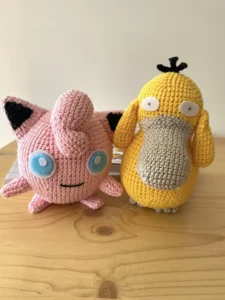 amigurumi crochet pokemon etoffe et motif